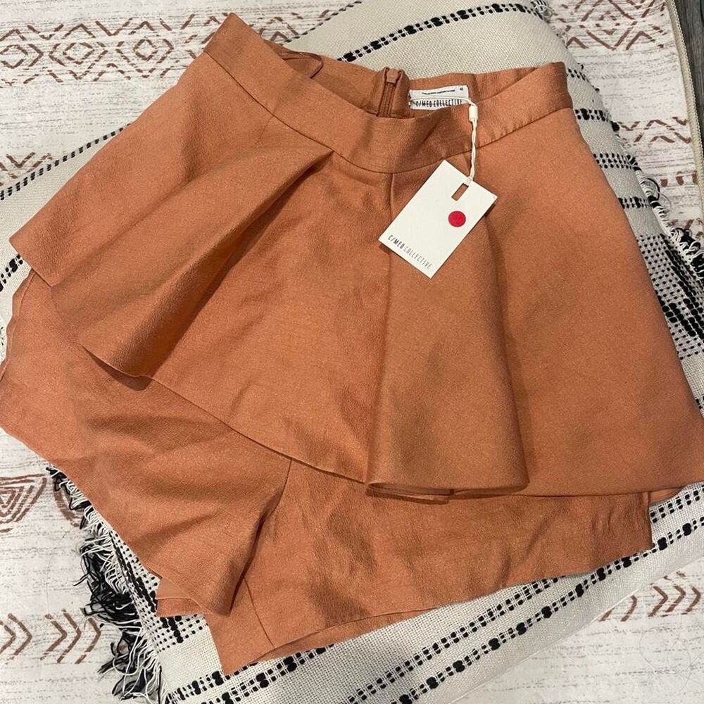 C/meo collective Orange and Pink Shorts - Picture 2 of 2
